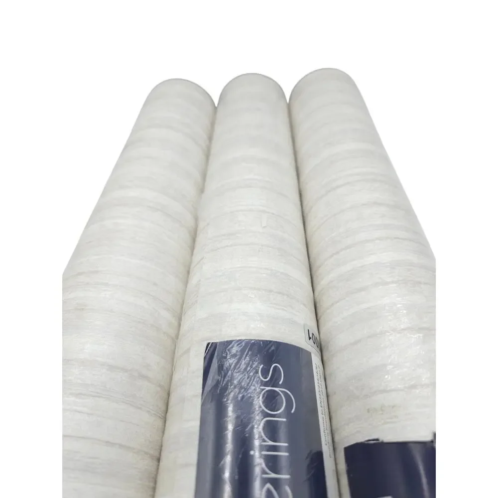 Exclusive Wallpaper Light Gray Pattern # FD24928 Set of 3 Rolls 10M x 52cm Each